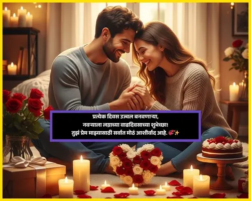 1 Month Anniversary Wishes in Marathi for Husband 1 Month Anniversary Wishes in Marathi for Husband