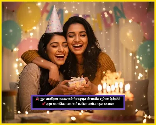 Advance Happy Birthday Wishes for Bestie
