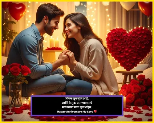 Anniversary Wishes in Marathi for Husband Anniversary Wishes in Marathi for Husband