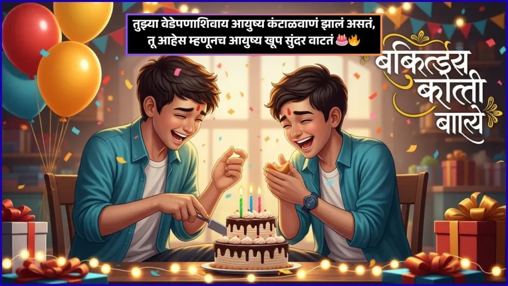 Birthday Wishes for Best Friend in Marathi​