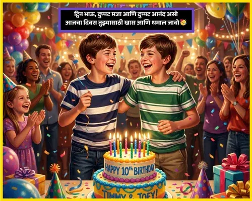 Birthday Wishes for Brother in Marathi