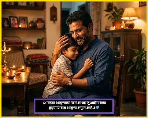 Birthday Wishes for Dad in Marathi