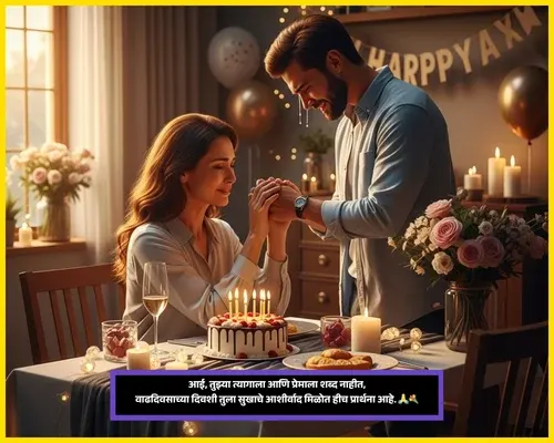 Birthday Wishes for Mother in Marathi