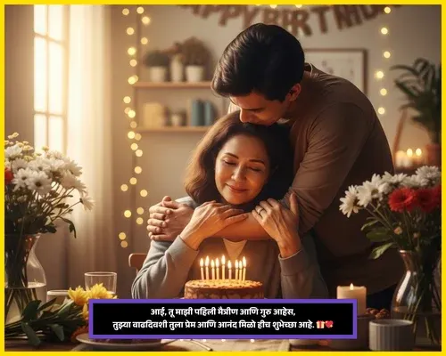 Birthday Wishes for Mother in Marathi