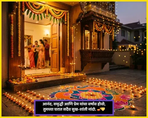 Diwali Wishes in Marathi