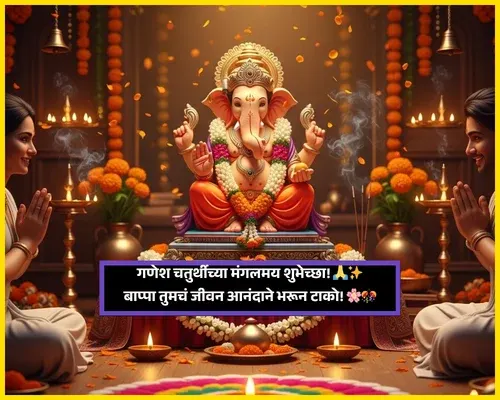 Full Hd Ganesh Chaturthi Wishes in Marathi