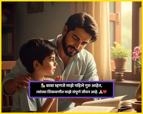 Guru Purnima Wishes in Marathi for Father