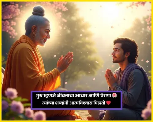 Guru Purnima Wishes in Marathi​