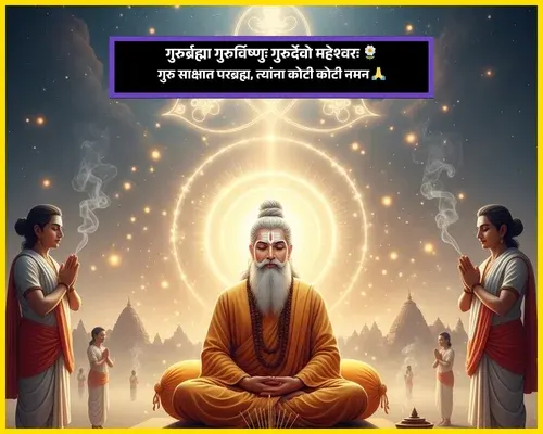 Happy Guru Purnima Wishes in Marathi