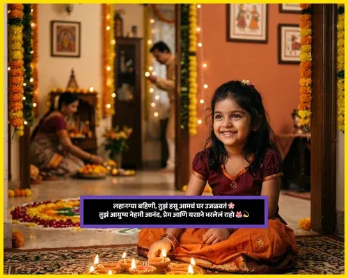 Little Sister Birthday Wishes in Marathi Little Sister Birthday Wishes in Marathi