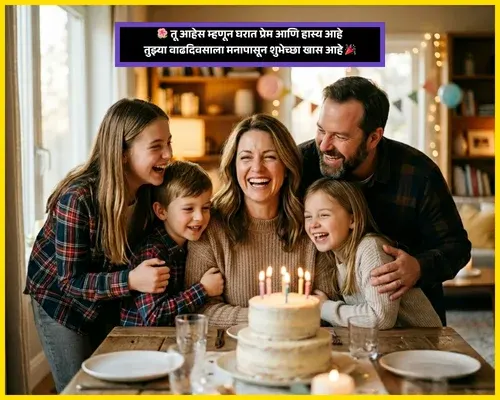 Mavshi Birthday Wishes in Marathi