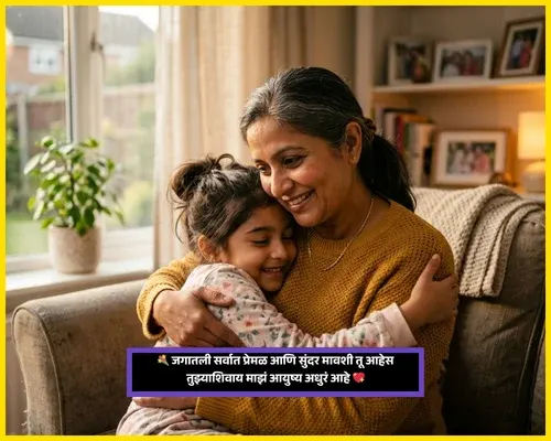 Mavshi Birthday Wishes in Marathi