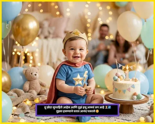 1st Birthday Wishes for Baby Boy