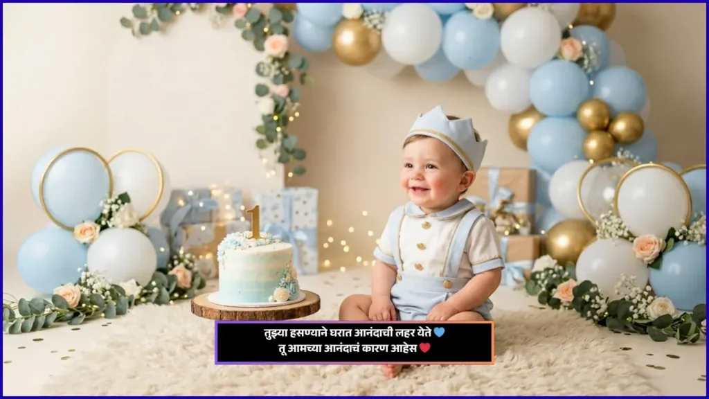 1st Birthday Wishes for Baby Boy