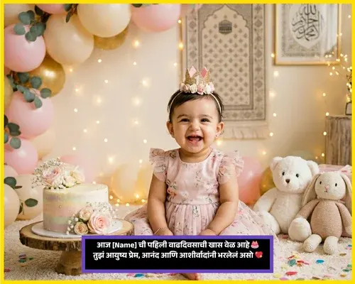 1st Birthday Wishes for Baby Girl with Name 1st Birthday Wishes for Baby Girl with Name