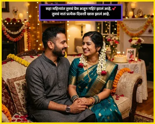 6 Month Anniversary Wishes for Bhaiya and Bhabhi 6 Month Anniversary Wishes for Bhaiya and Bhabhi