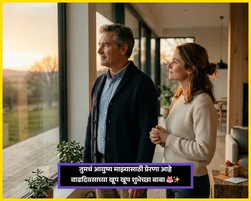 61 Birthday Wishes for Father in Marathi
