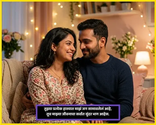 Birthday Wishes for Wife in Marathi
