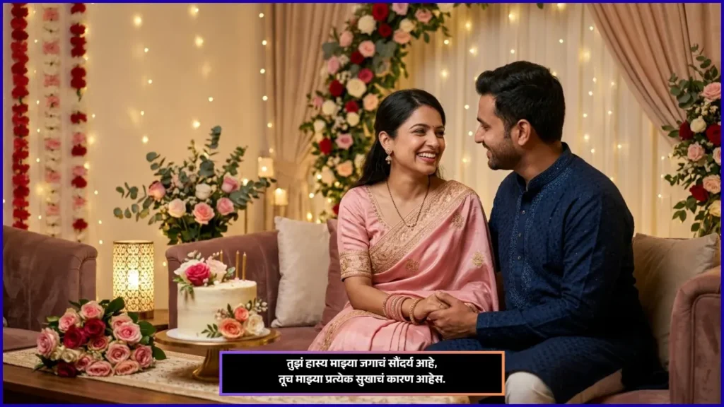 Birthday Wishes for Wife in Marathi