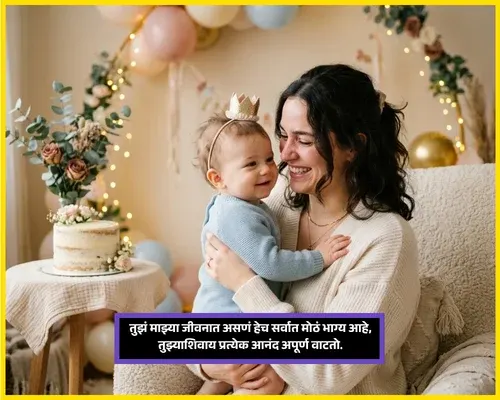 Birthday Wishes for Wife in Marathi