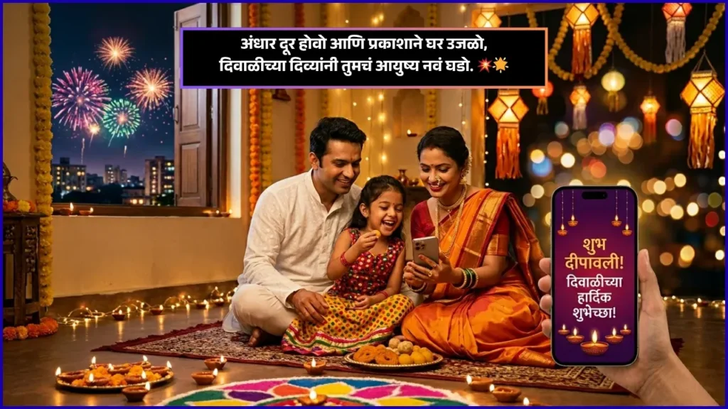 Diwali Wishes in Marathi