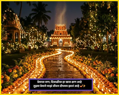 Diwali Wishes in Marathi for Love