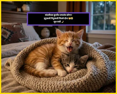 Funny Good Night Messages Marathi