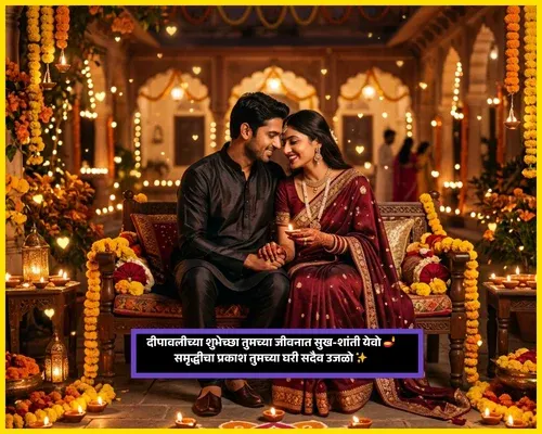 Happy Diwali Wishes in Marathi 2025