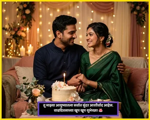 Love Heart Touching Birthday Wishes in Marathi