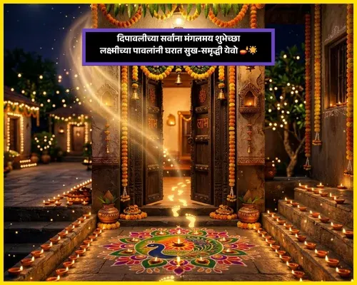 Padwa Diwali Wishes in Marathi