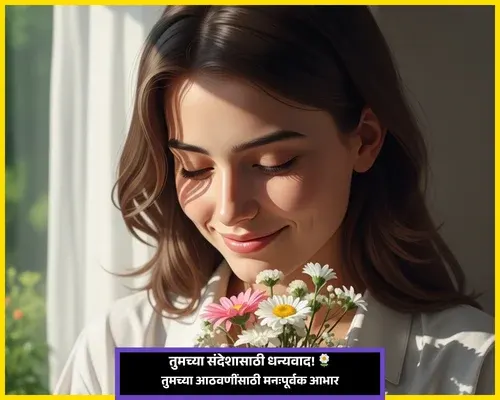 Thank You for Birthday Wishes in Marathi Text